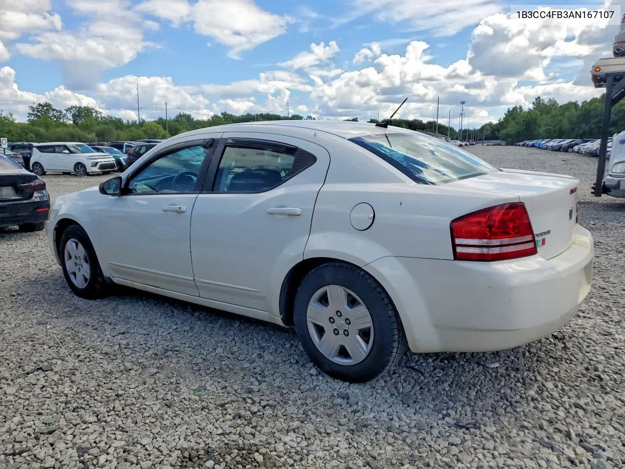 2010 Dodge Avenger Sxt VIN: 1B3CC4FB3AN167107 Lot: 56995796