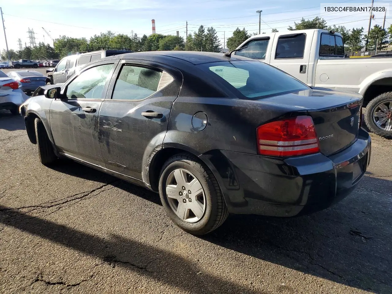 2010 Dodge Avenger Sxt VIN: 1B3CC4FB8AN174828 Lot: 57966986