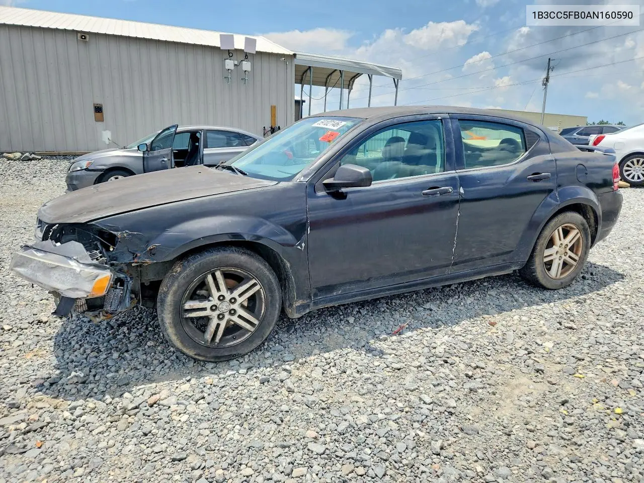 2010 Dodge Avenger R/T VIN: 1B3CC5FB0AN160590 Lot: 59102146