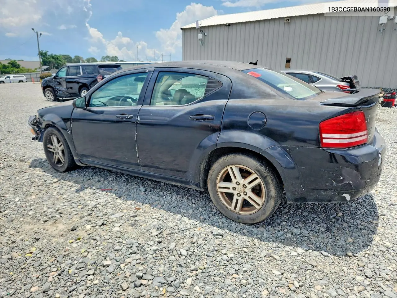 2010 Dodge Avenger R/T VIN: 1B3CC5FB0AN160590 Lot: 59102146