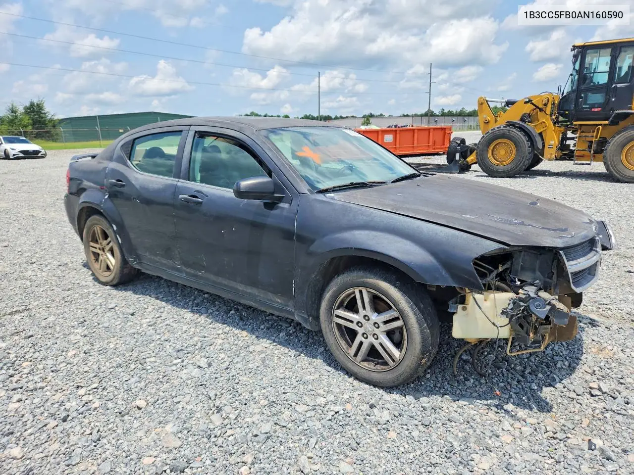2010 Dodge Avenger R/T VIN: 1B3CC5FB0AN160590 Lot: 59102146