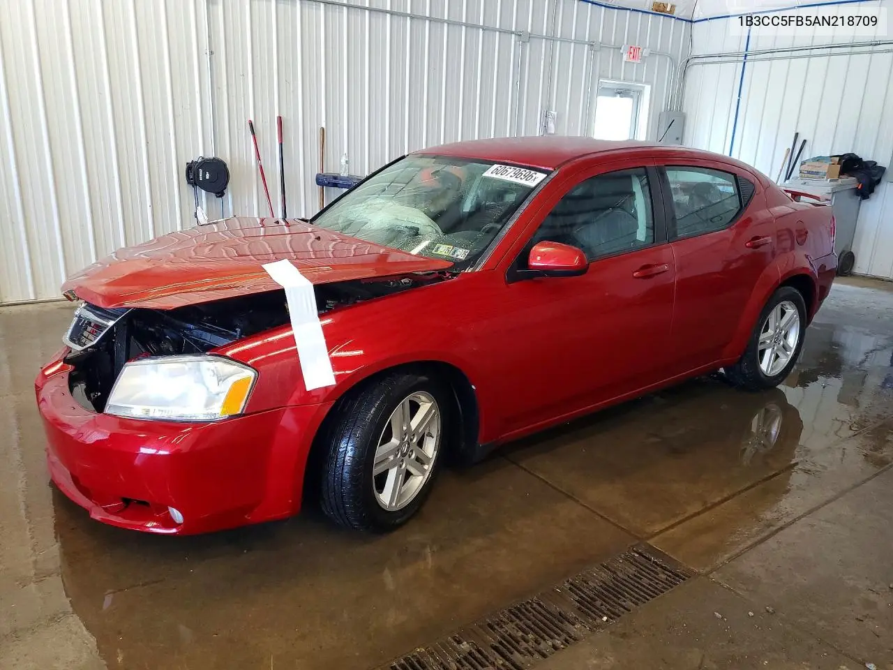 2010 Dodge Avenger R/T VIN: 1B3CC5FB5AN218709 Lot: 60679696