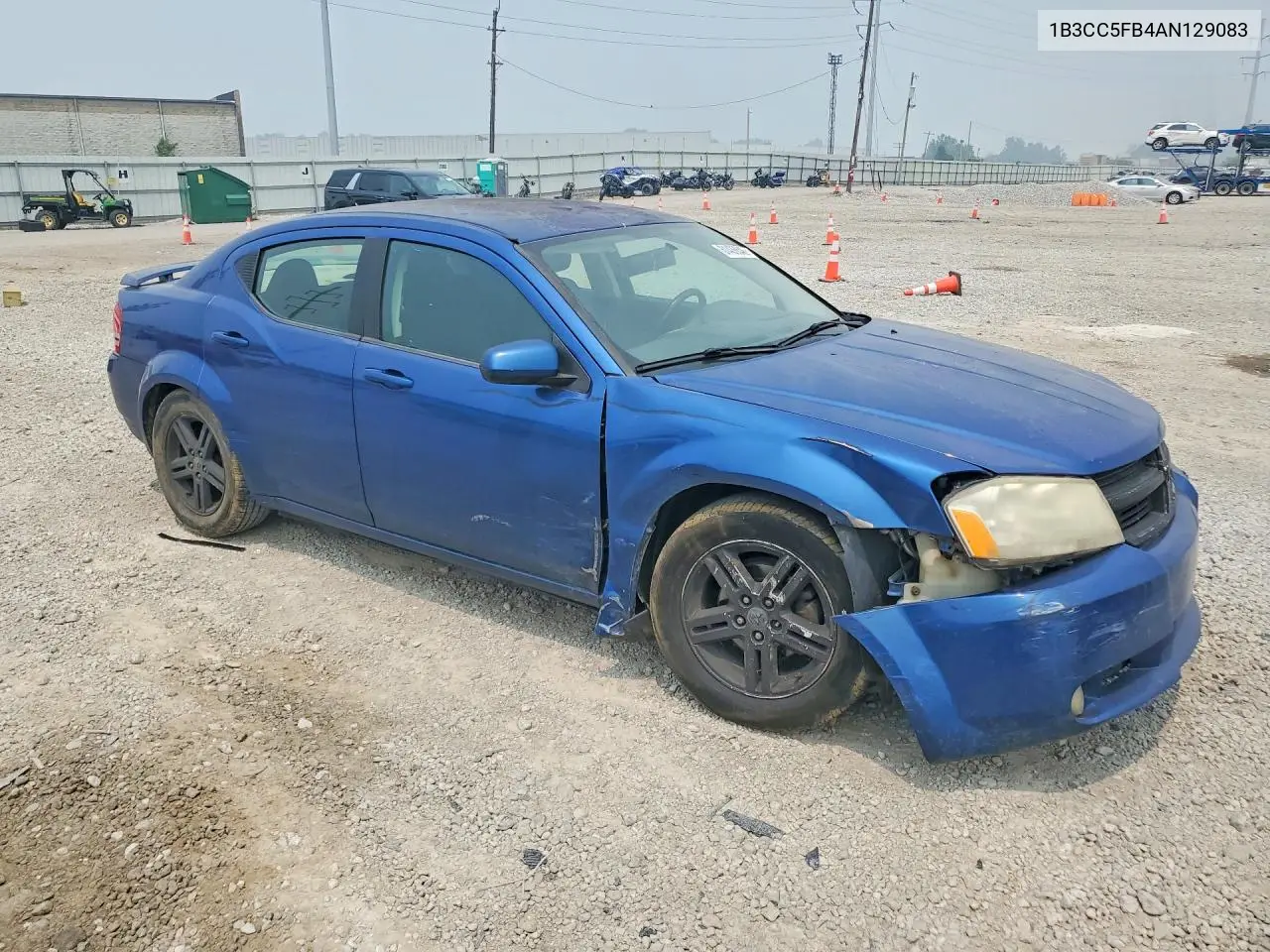 2010 Dodge Avenger R/T VIN: 1B3CC5FB4AN129083 Lot: 61436846