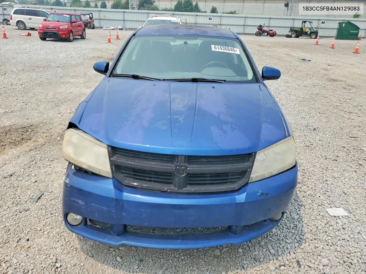 2010 Dodge Avenger R/T VIN: 1B3CC5FB4AN129083 Lot: 61436846
