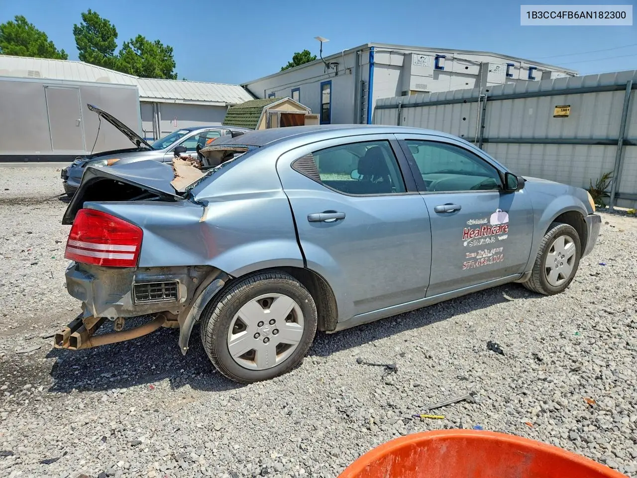 2010 Dodge Avenger Sxt VIN: 1B3CC4FB6AN182300 Lot: 85462535