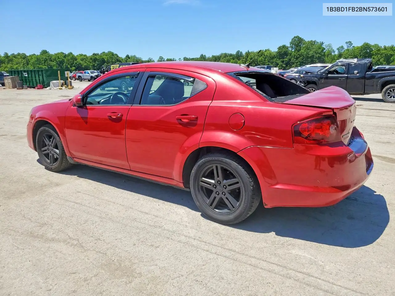 2011 Dodge Avenger Mainstreet VIN: 1B3BD1FB2BN573601 Lot: 55919726