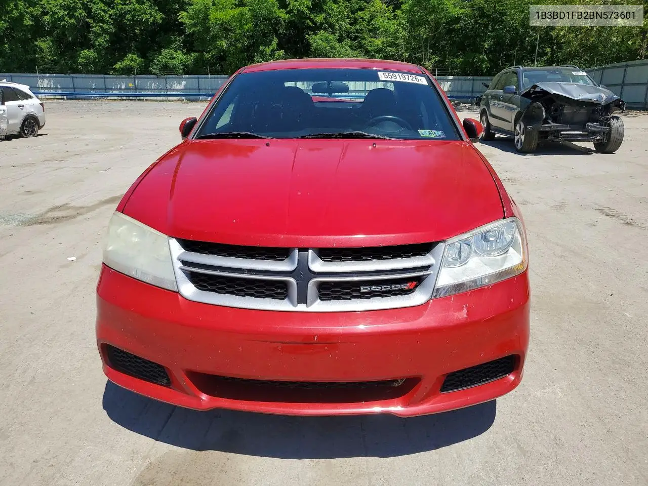 2011 Dodge Avenger Mainstreet VIN: 1B3BD1FB2BN573601 Lot: 55919726