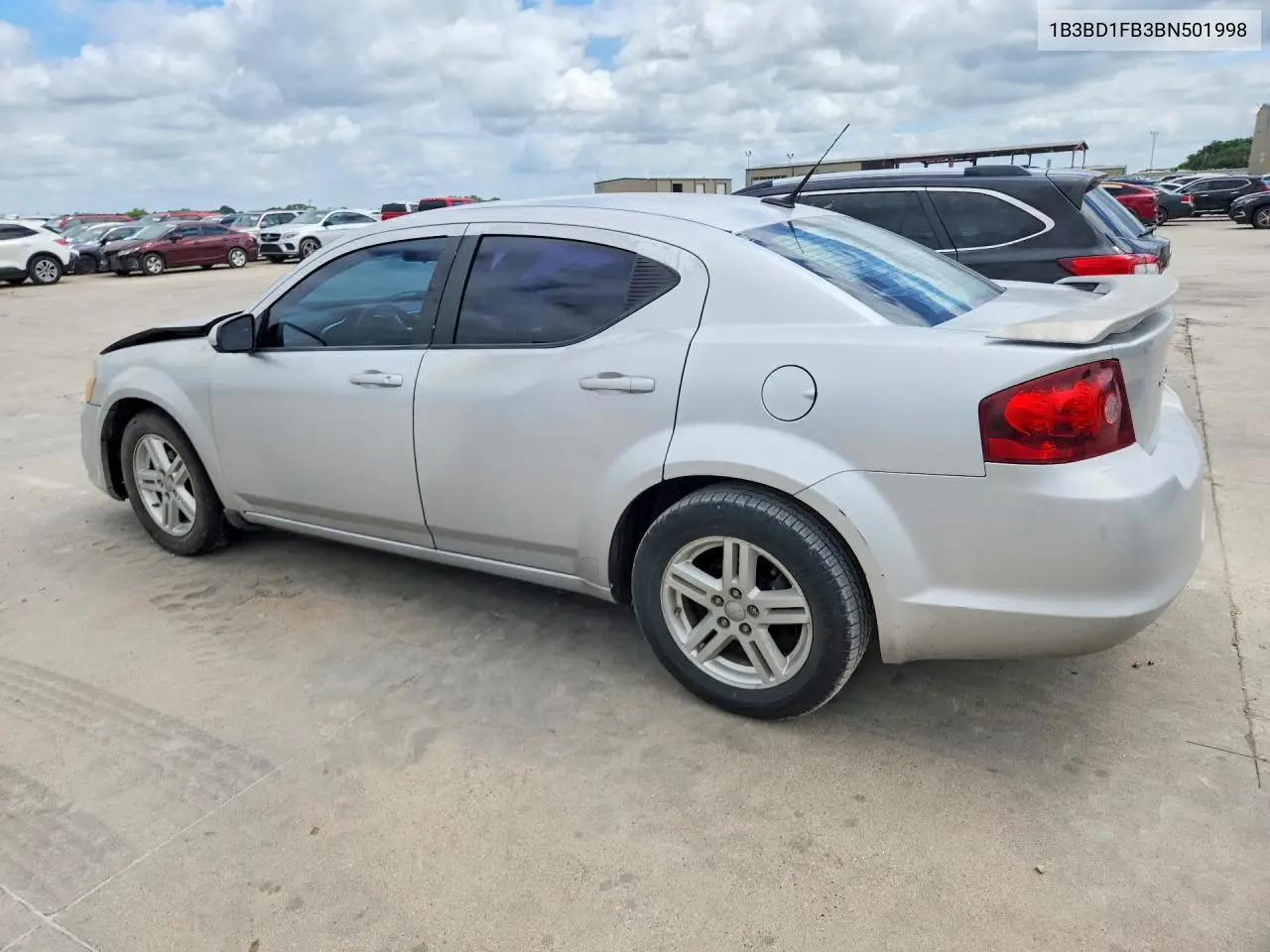 2011 Dodge Avenger Mainstreet VIN: 1B3BD1FB3BN501998 Lot: 56966146