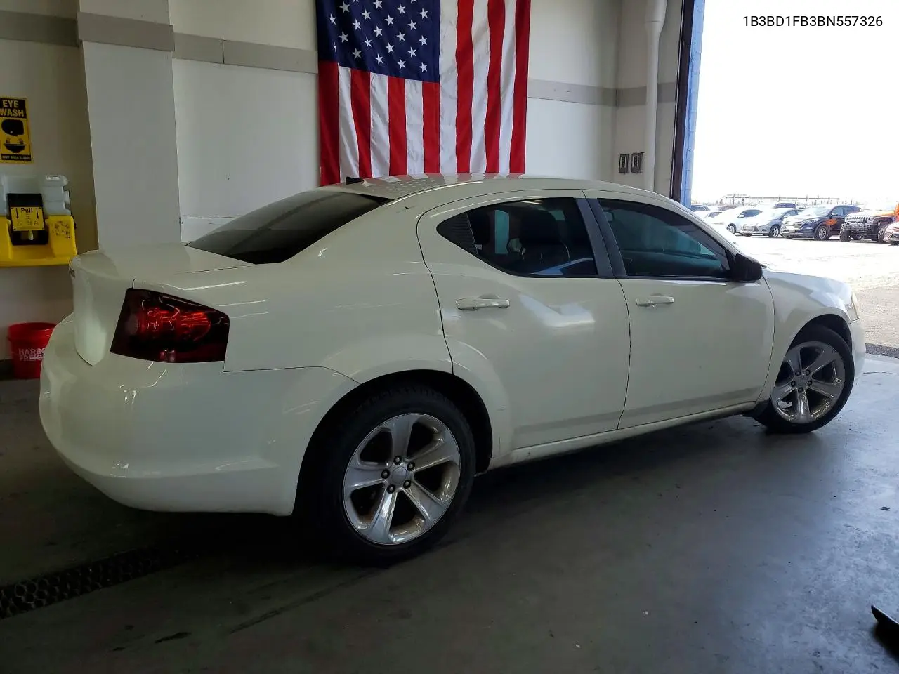 2011 Dodge Avenger Mainstreet VIN: 1B3BD1FB3BN557326 Lot: 57414646