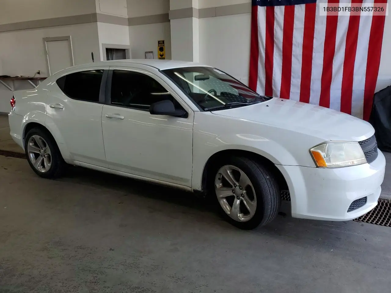 2011 Dodge Avenger Mainstreet VIN: 1B3BD1FB3BN557326 Lot: 57414646