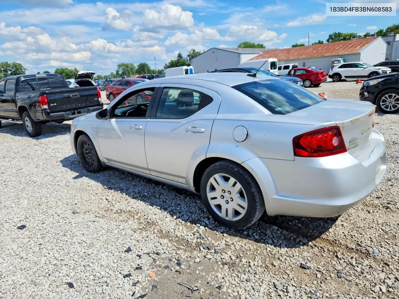 2011 Dodge Avenger Express VIN: 1B3BD4FB3BN608583 Lot: 57585886