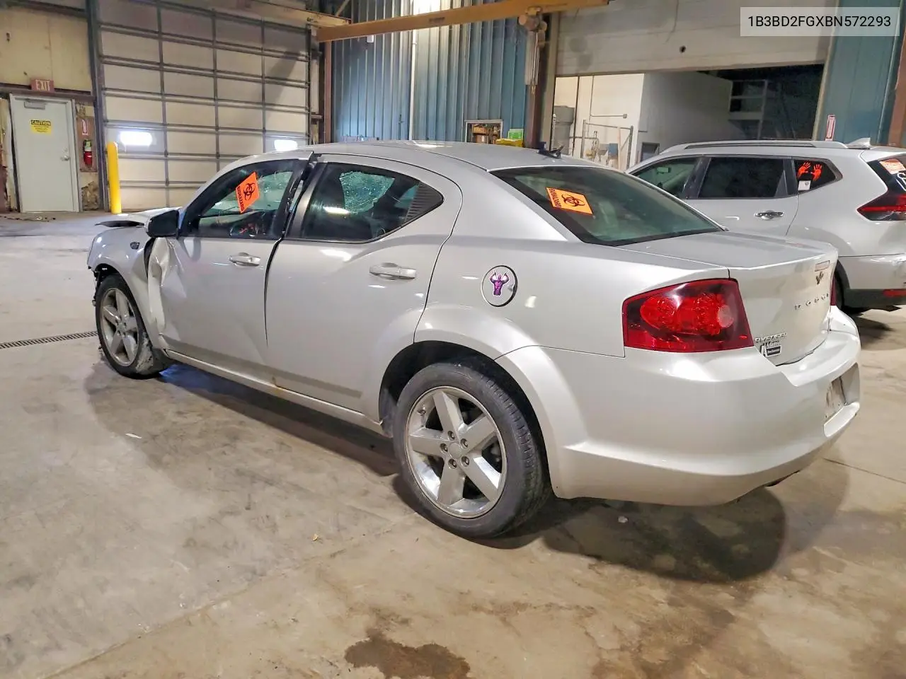 2011 Dodge Avenger Lux VIN: 1B3BD2FGXBN572293 Lot: 59167716