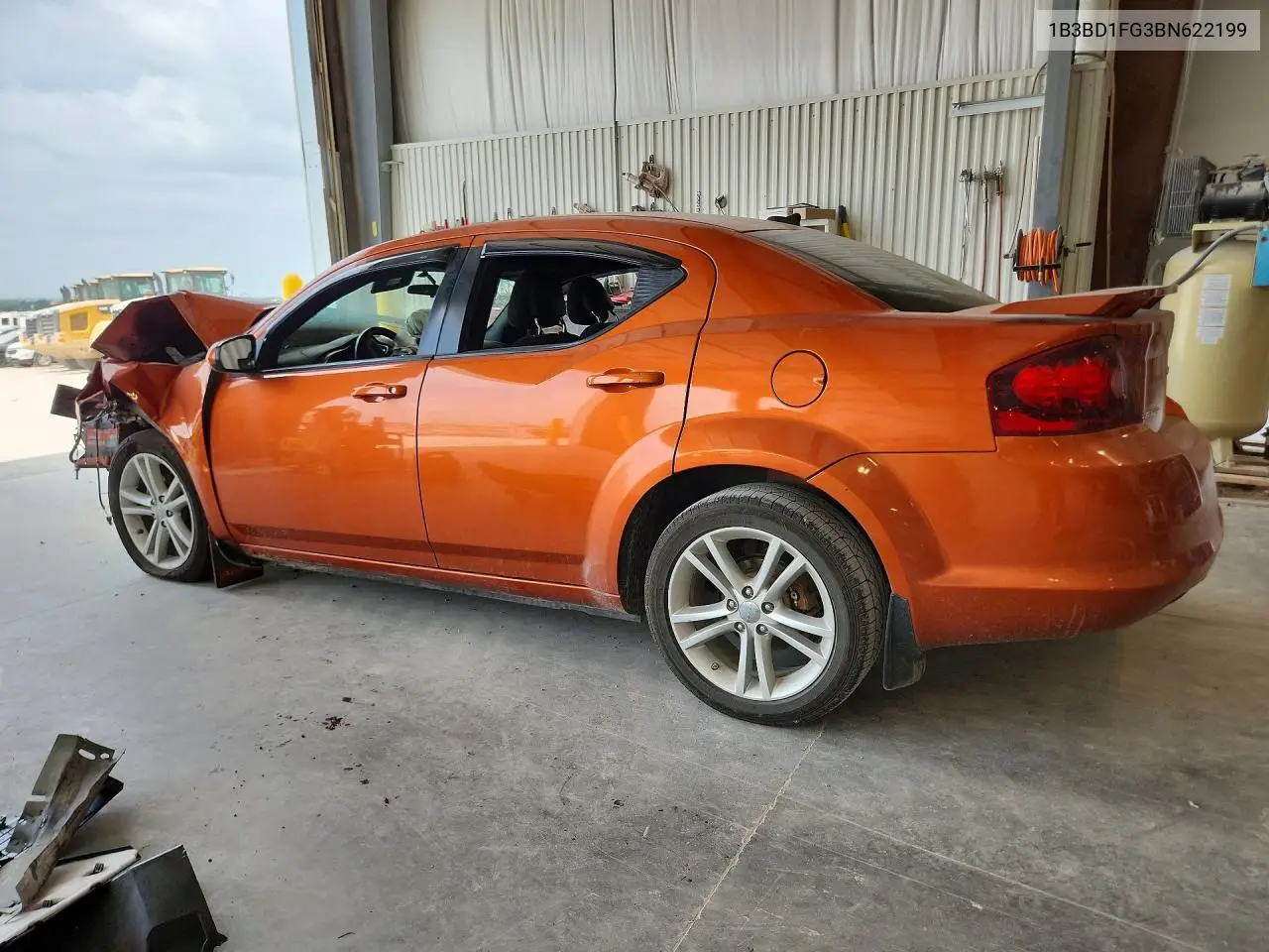 2011 Dodge Avenger Mainstreet VIN: 1B3BD1FG3BN622199 Lot: 59170686