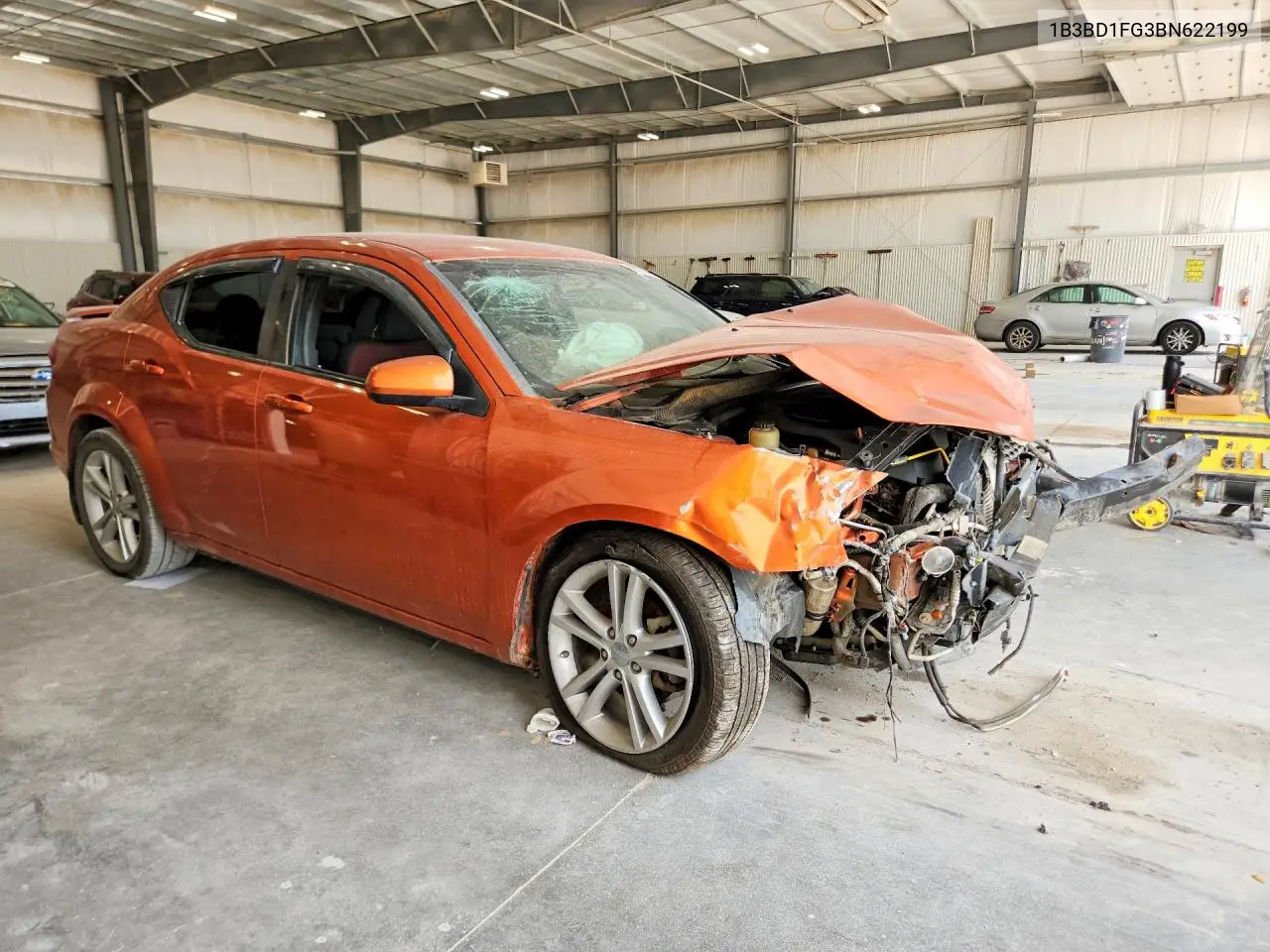2011 Dodge Avenger Mainstreet VIN: 1B3BD1FG3BN622199 Lot: 59170686