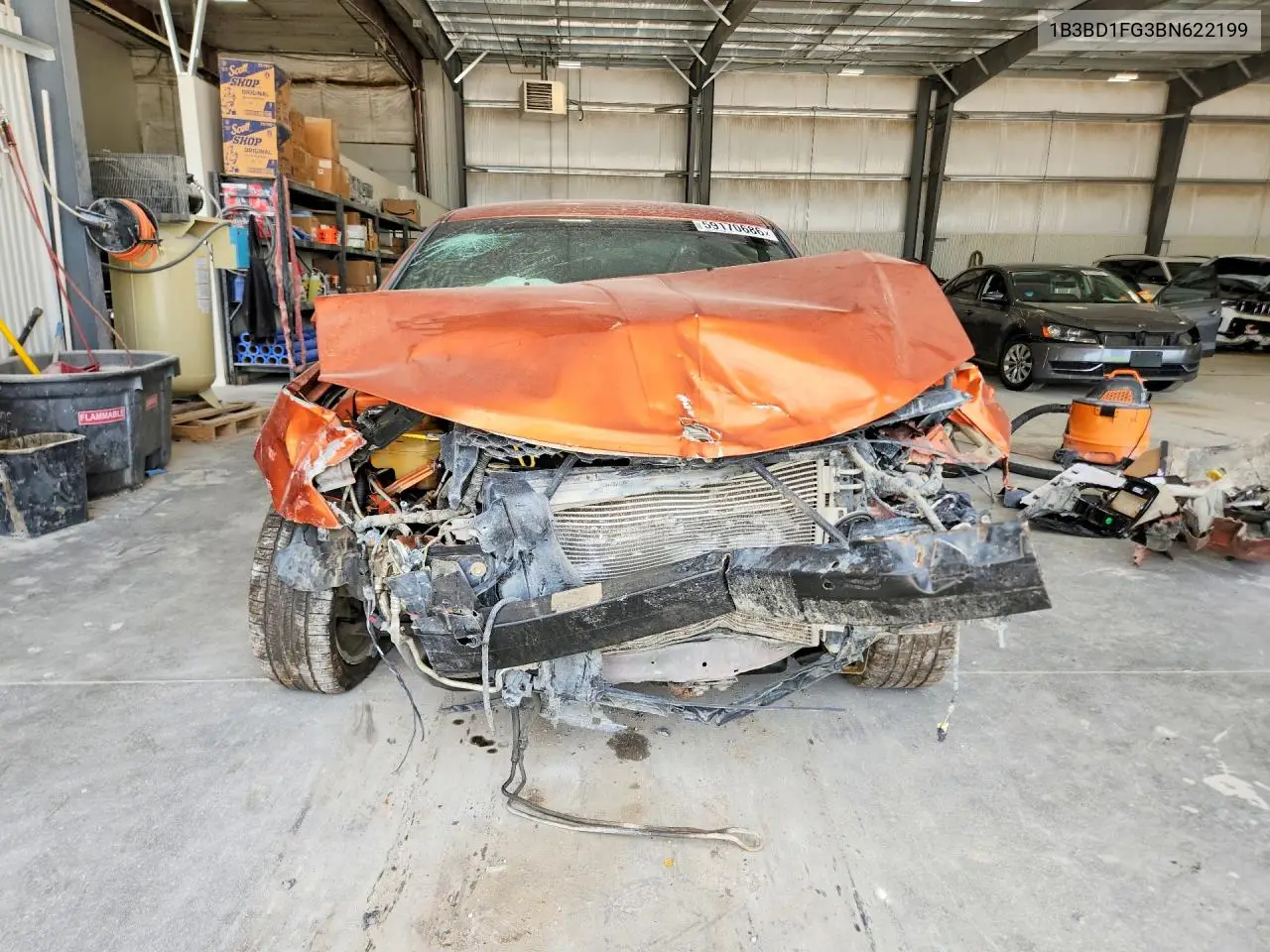 2011 Dodge Avenger Mainstreet VIN: 1B3BD1FG3BN622199 Lot: 59170686