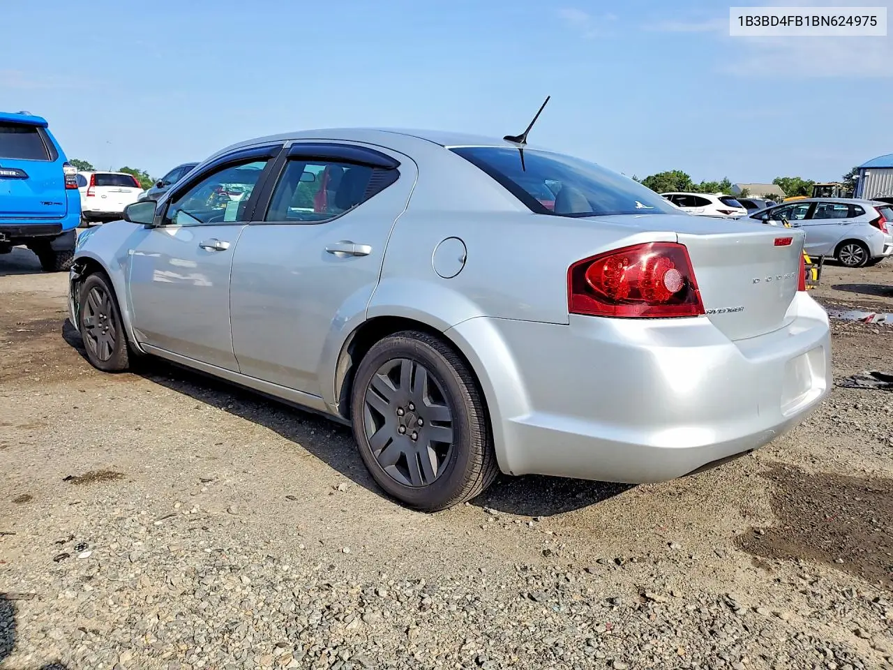 2011 Dodge Avenger Express VIN: 1B3BD4FB1BN624975 Lot: 60153836