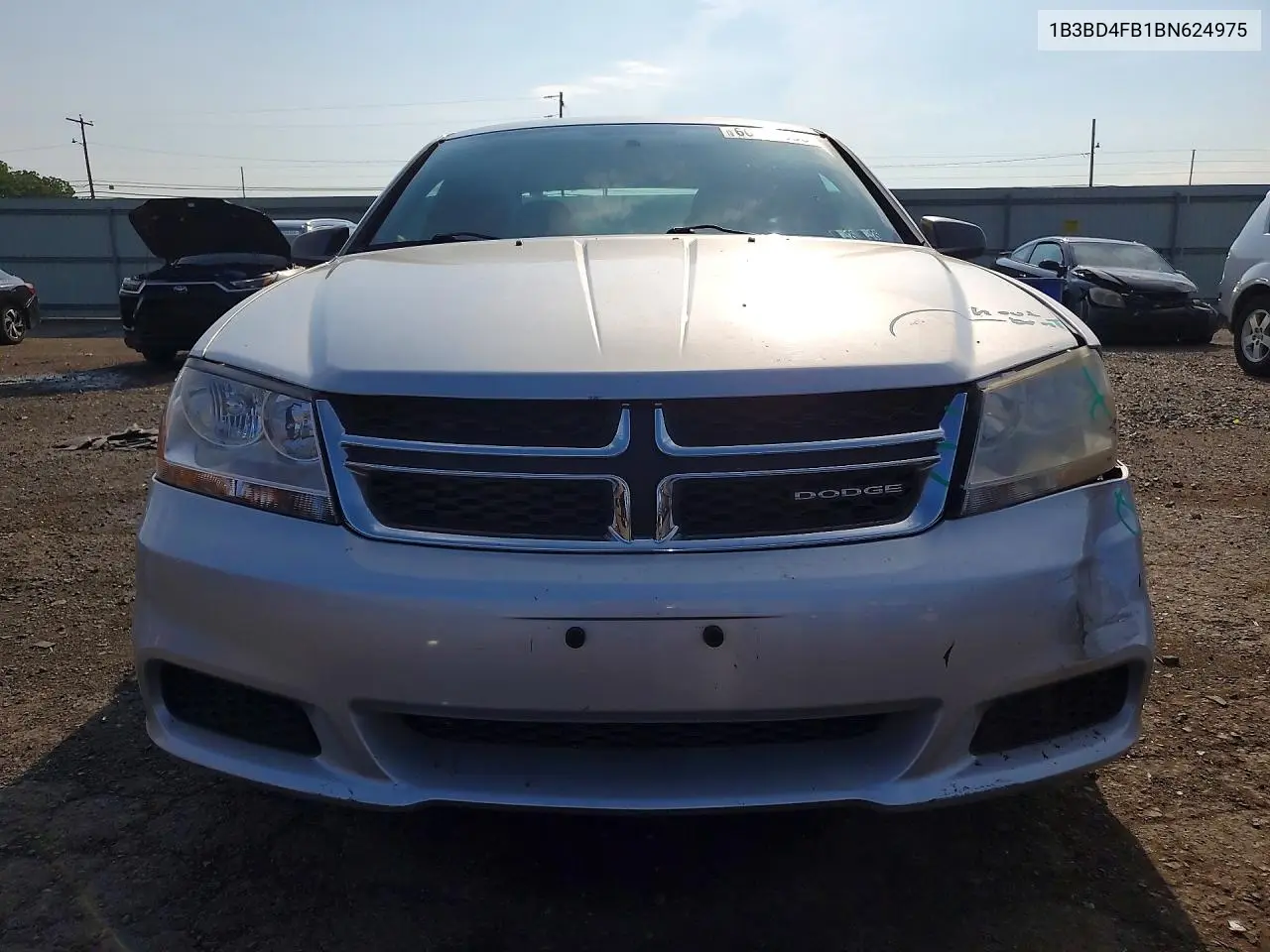 2011 Dodge Avenger Express VIN: 1B3BD4FB1BN624975 Lot: 60153836