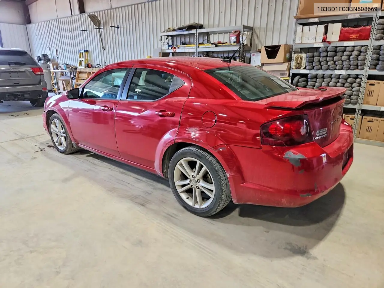 2011 Dodge Avenger Mainstreet VIN: 1B3BD1FG3BN508669 Lot: 60588106
