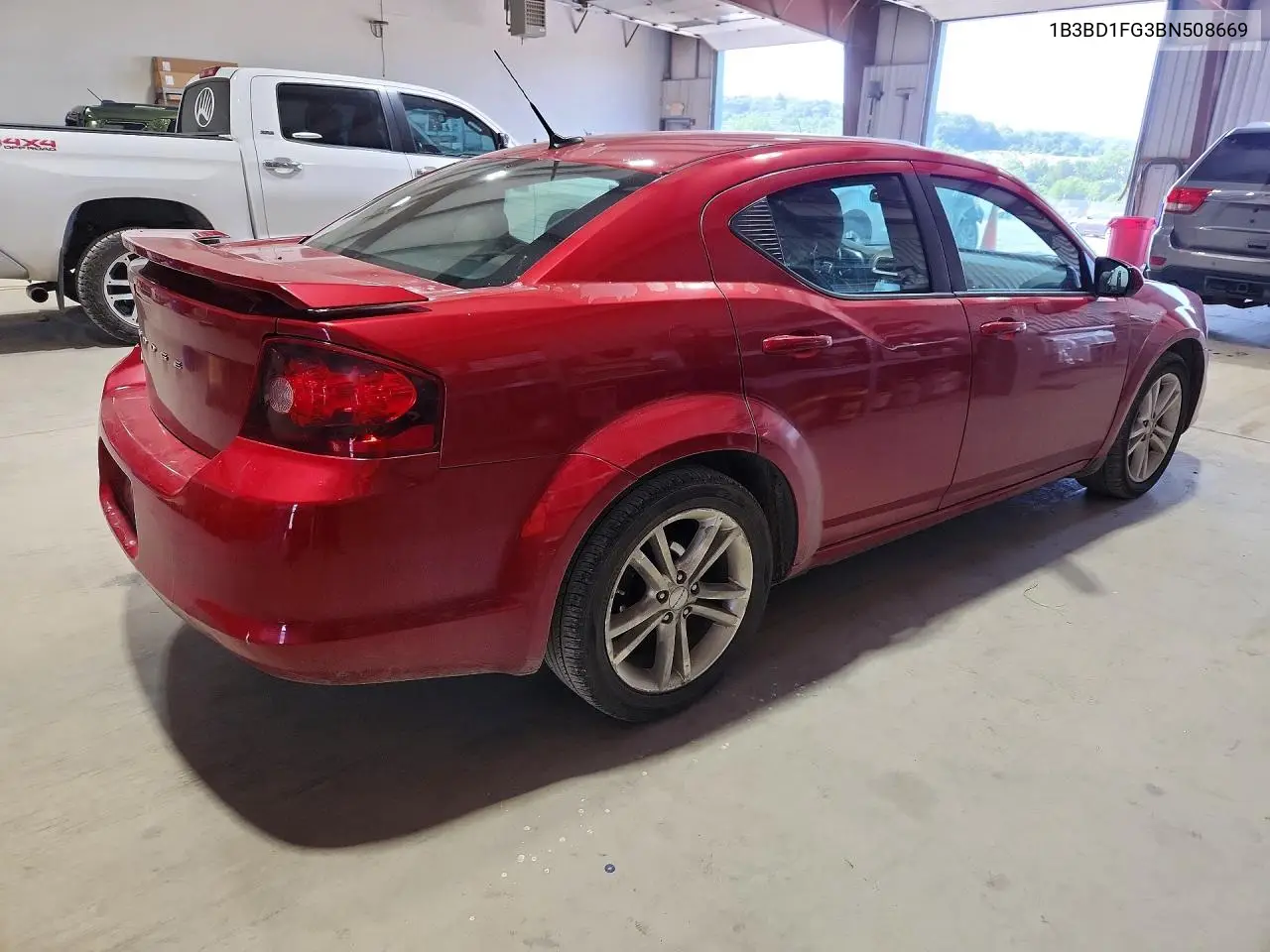 2011 Dodge Avenger Mainstreet VIN: 1B3BD1FG3BN508669 Lot: 60588106