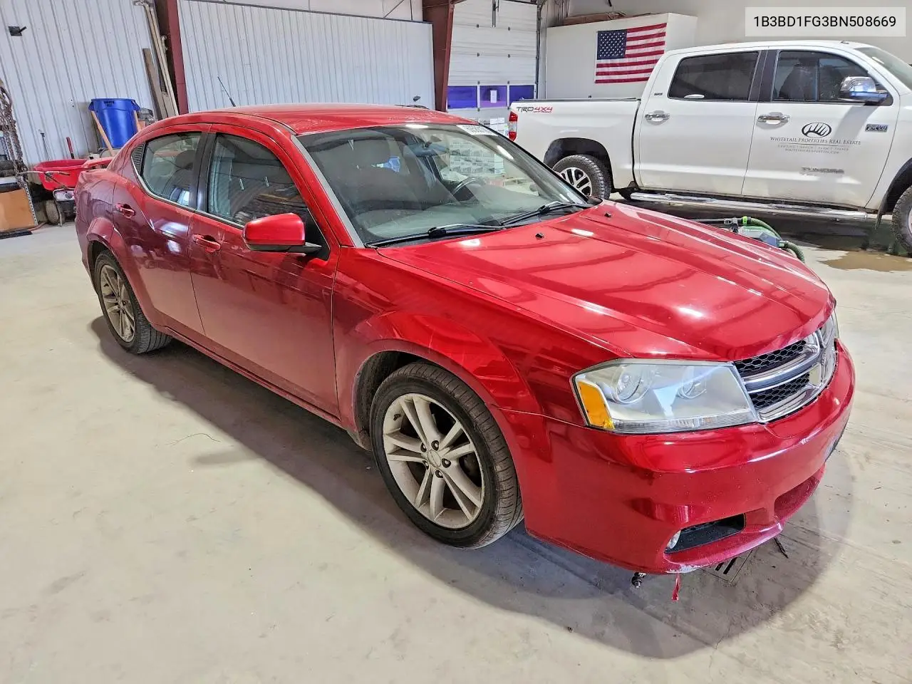 2011 Dodge Avenger Mainstreet VIN: 1B3BD1FG3BN508669 Lot: 60588106