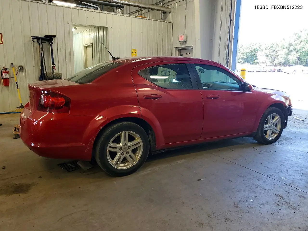 2011 Dodge Avenger Mainstreet VIN: 1B3BD1FBXBN512223 Lot: 61609196