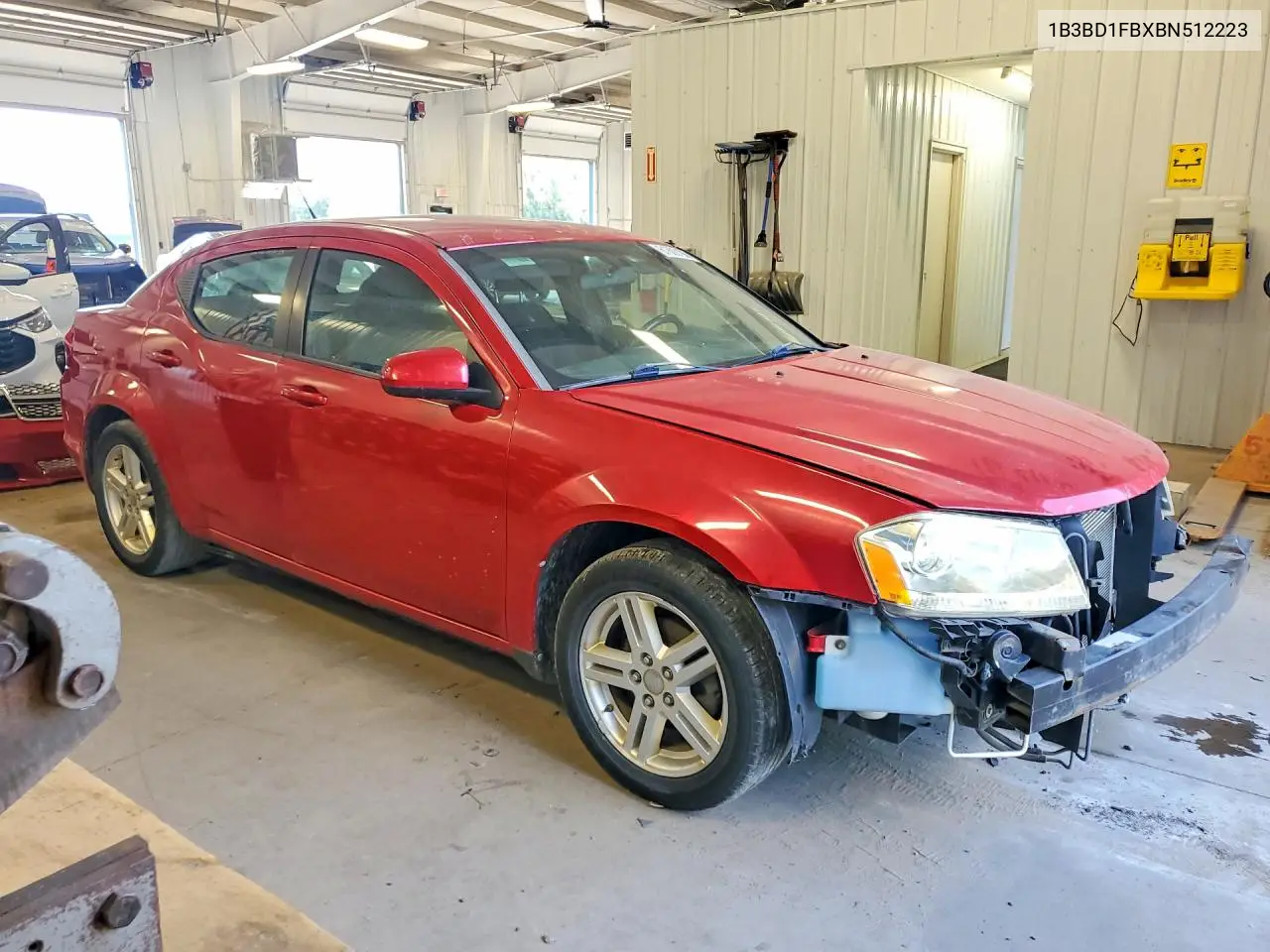 2011 Dodge Avenger Mainstreet VIN: 1B3BD1FBXBN512223 Lot: 61609196