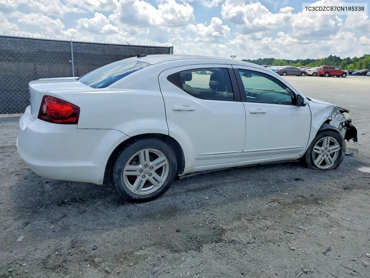 2012 Dodge Avenger Sxt VIN: 1C3CDZCB7CN185338 Lot: 54160106