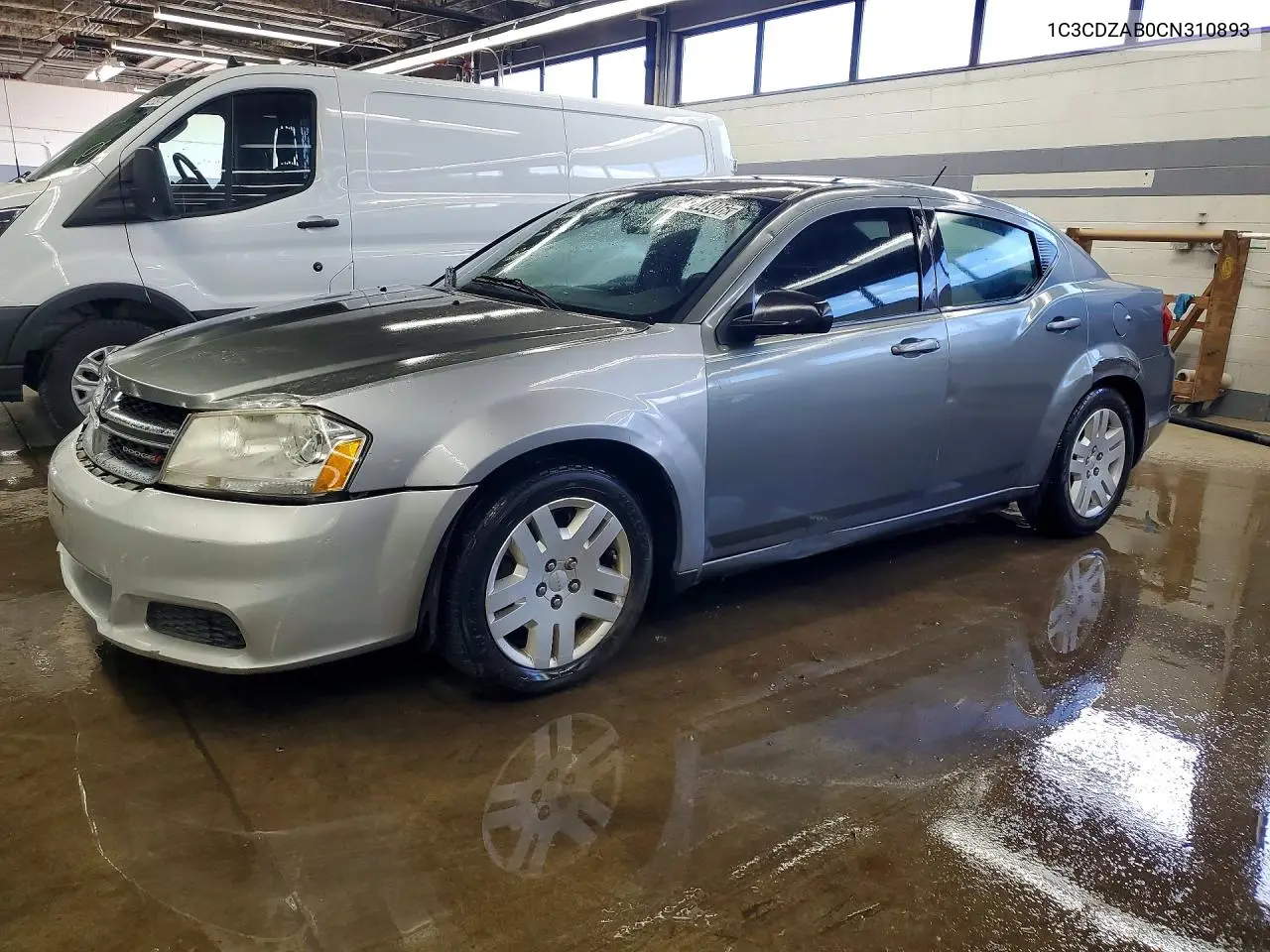 2012 Dodge Avenger Se VIN: 1C3CDZAB0CN310893 Lot: 54244906