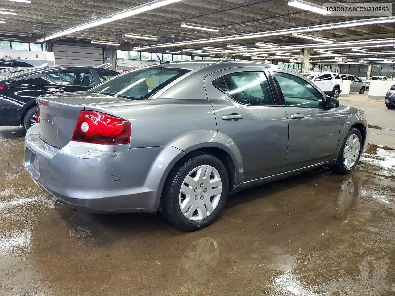 2012 Dodge Avenger Se VIN: 1C3CDZAB0CN310893 Lot: 54244906