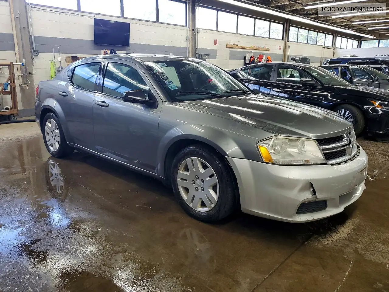 2012 Dodge Avenger Se VIN: 1C3CDZAB0CN310893 Lot: 54244906
