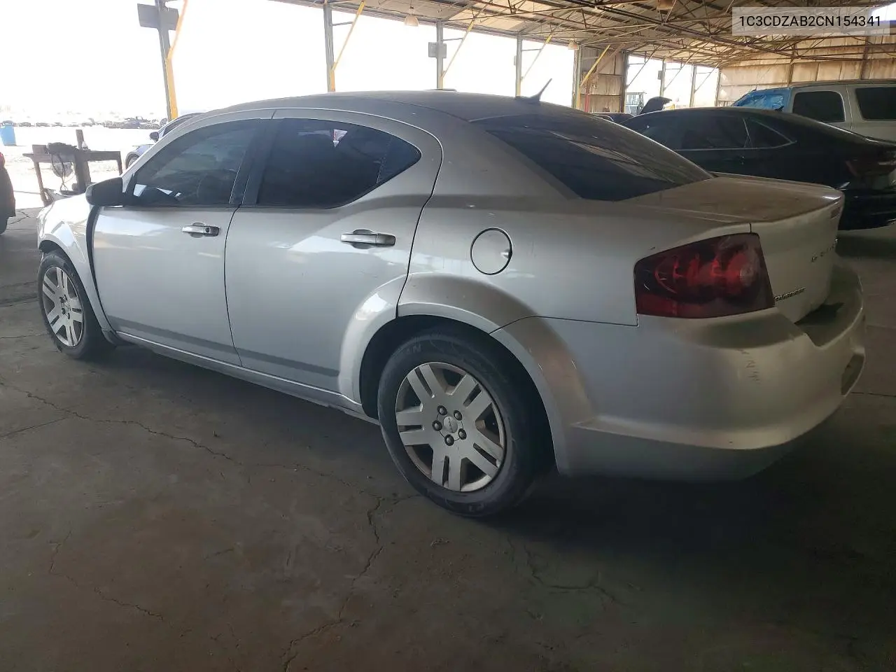 2012 Dodge Avenger Se VIN: 1C3CDZAB2CN154341 Lot: 56533306