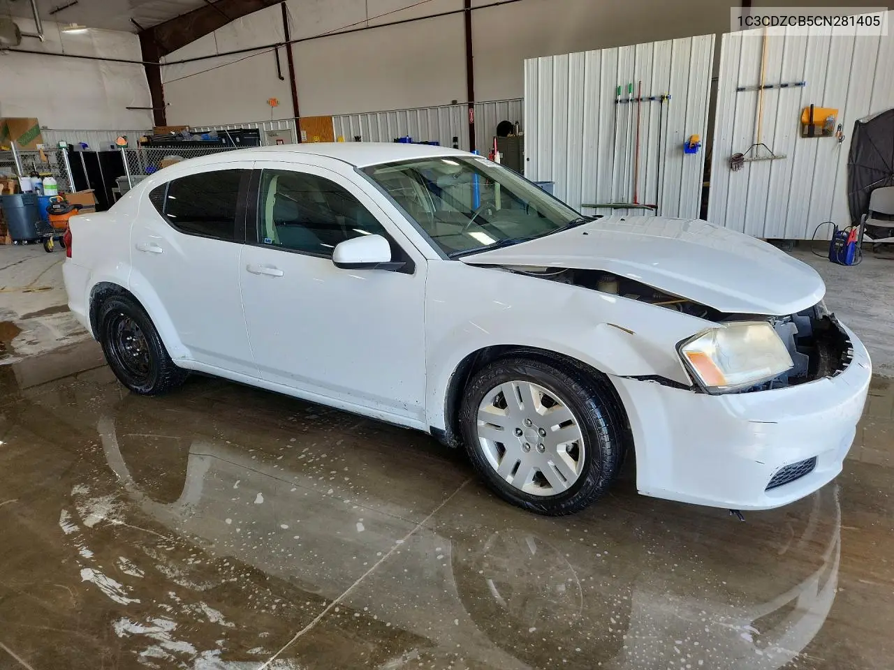 2012 Dodge Avenger Sxt VIN: 1C3CDZCB5CN281405 Lot: 56960466