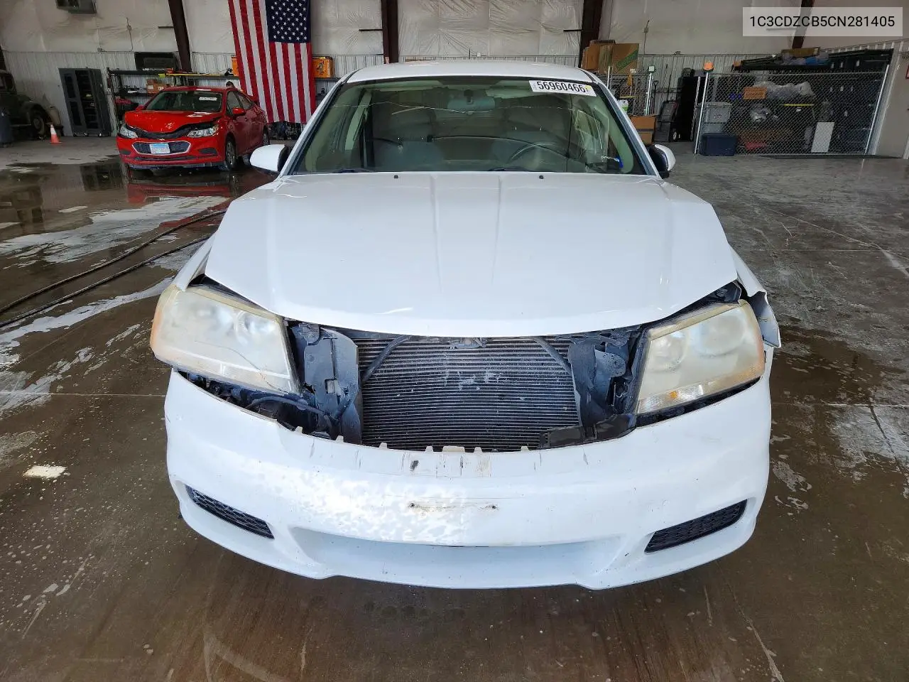 2012 Dodge Avenger Sxt VIN: 1C3CDZCB5CN281405 Lot: 56960466