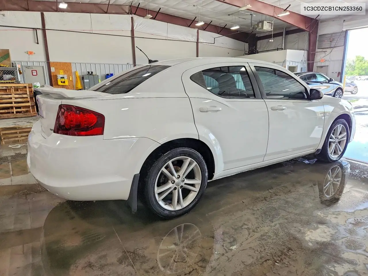 2012 Dodge Avenger Sxt VIN: 1C3CDZCB1CN253360 Lot: 57391976