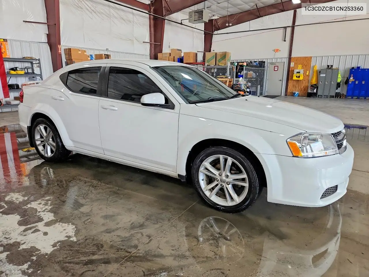 2012 Dodge Avenger Sxt VIN: 1C3CDZCB1CN253360 Lot: 57391976