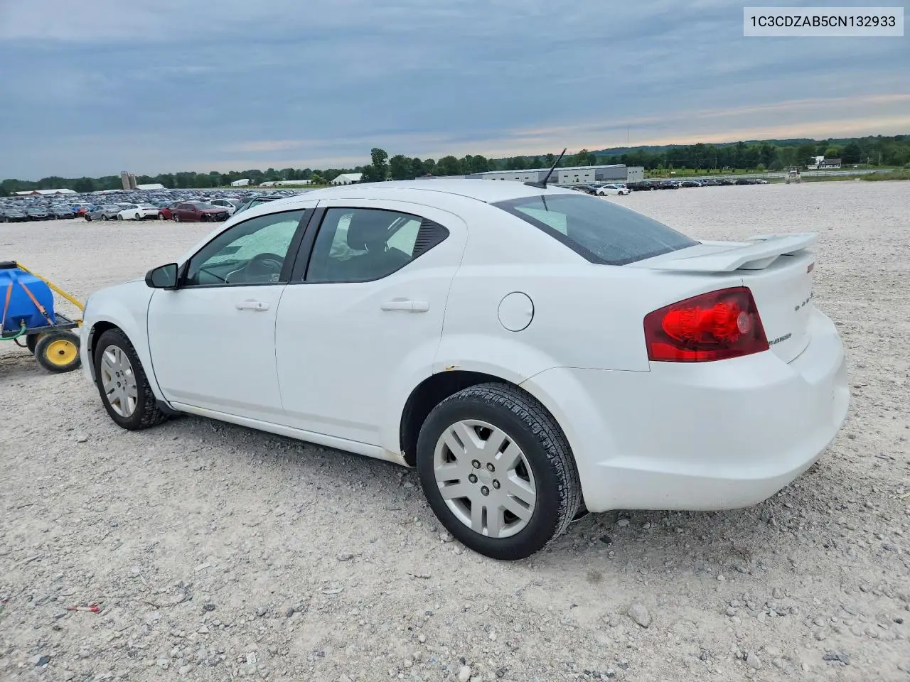 2012 Dodge Avenger Se VIN: 1C3CDZAB5CN132933 Lot: 58265486