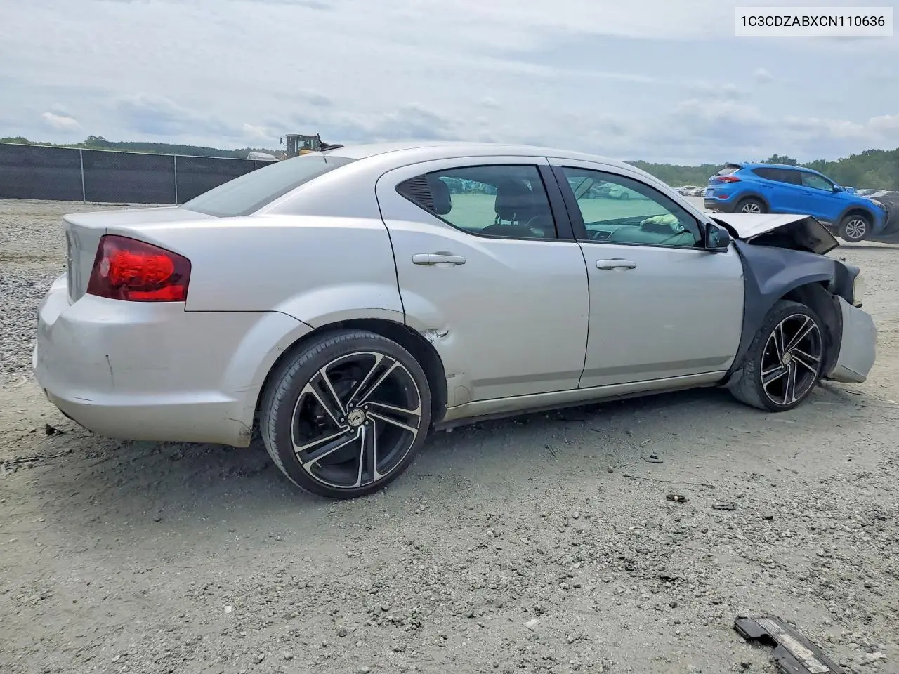 2012 Dodge Avenger Se VIN: 1C3CDZABXCN110636 Lot: 59132996