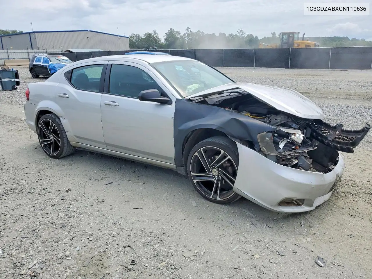 2012 Dodge Avenger Se VIN: 1C3CDZABXCN110636 Lot: 59132996