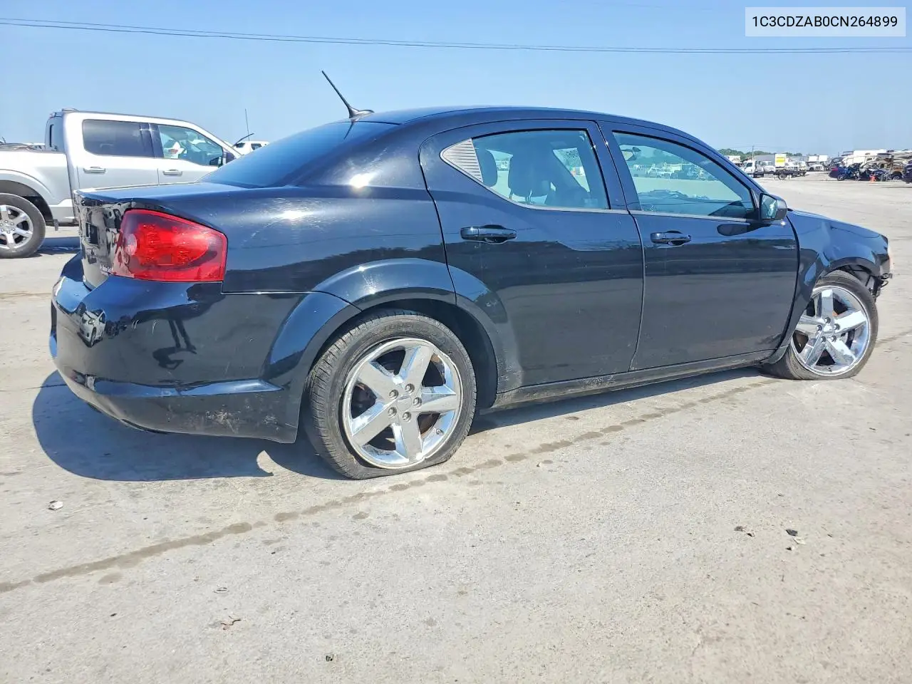 2012 Dodge Avenger Se VIN: 1C3CDZAB0CN264899 Lot: 59394996