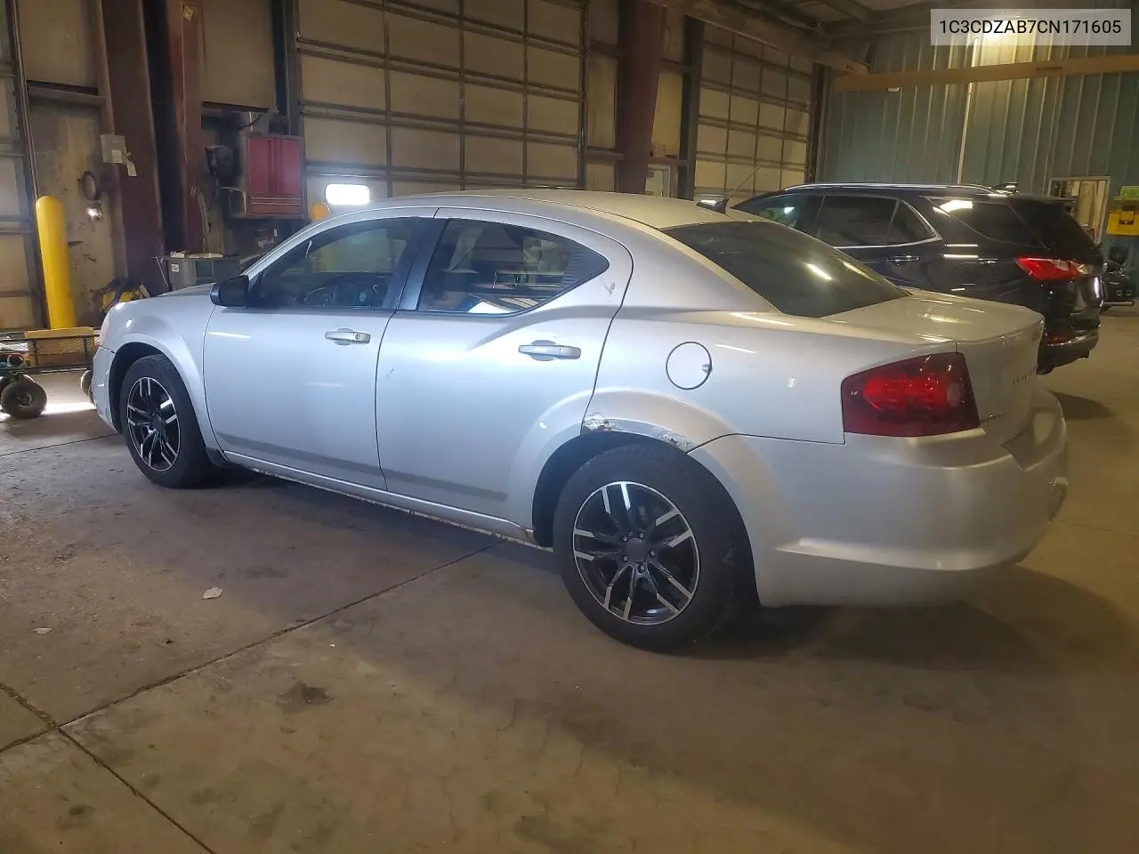 2012 Dodge Avenger VIN: 1C3CDZAB7CN171605 Lot: 59913516
