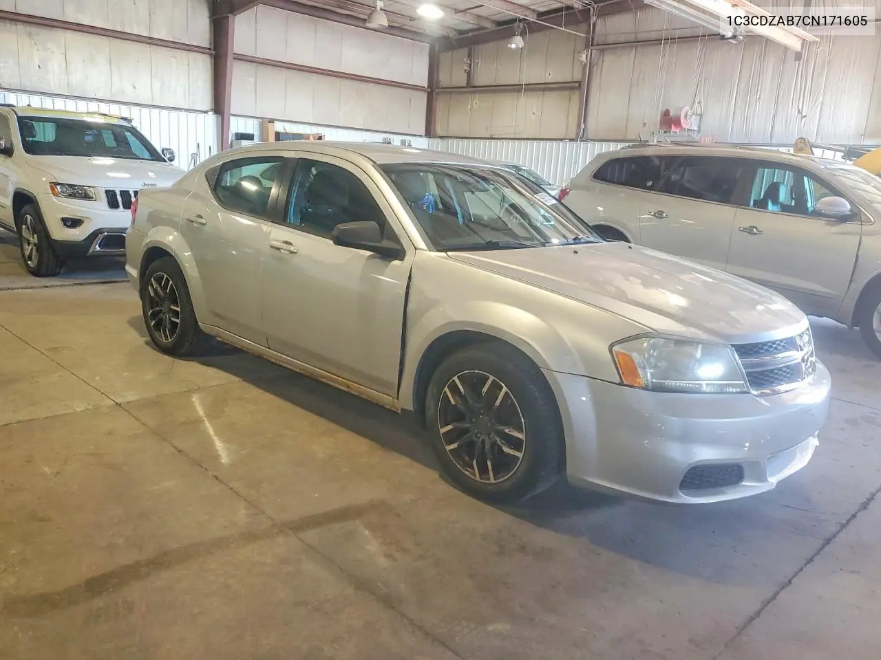 2012 Dodge Avenger VIN: 1C3CDZAB7CN171605 Lot: 59913516