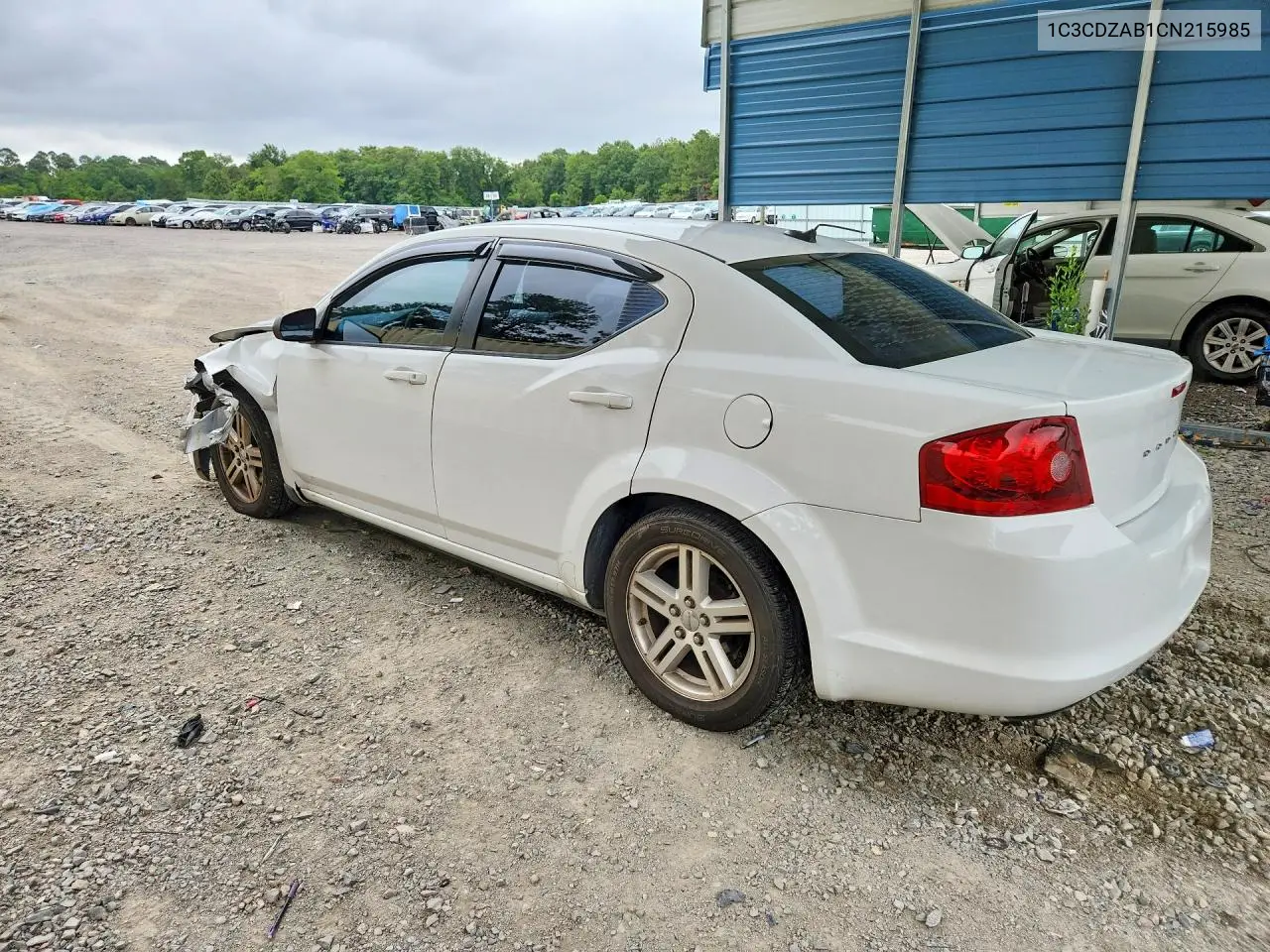 2012 Dodge Avenger Se VIN: 1C3CDZAB1CN215985 Lot: 60640106