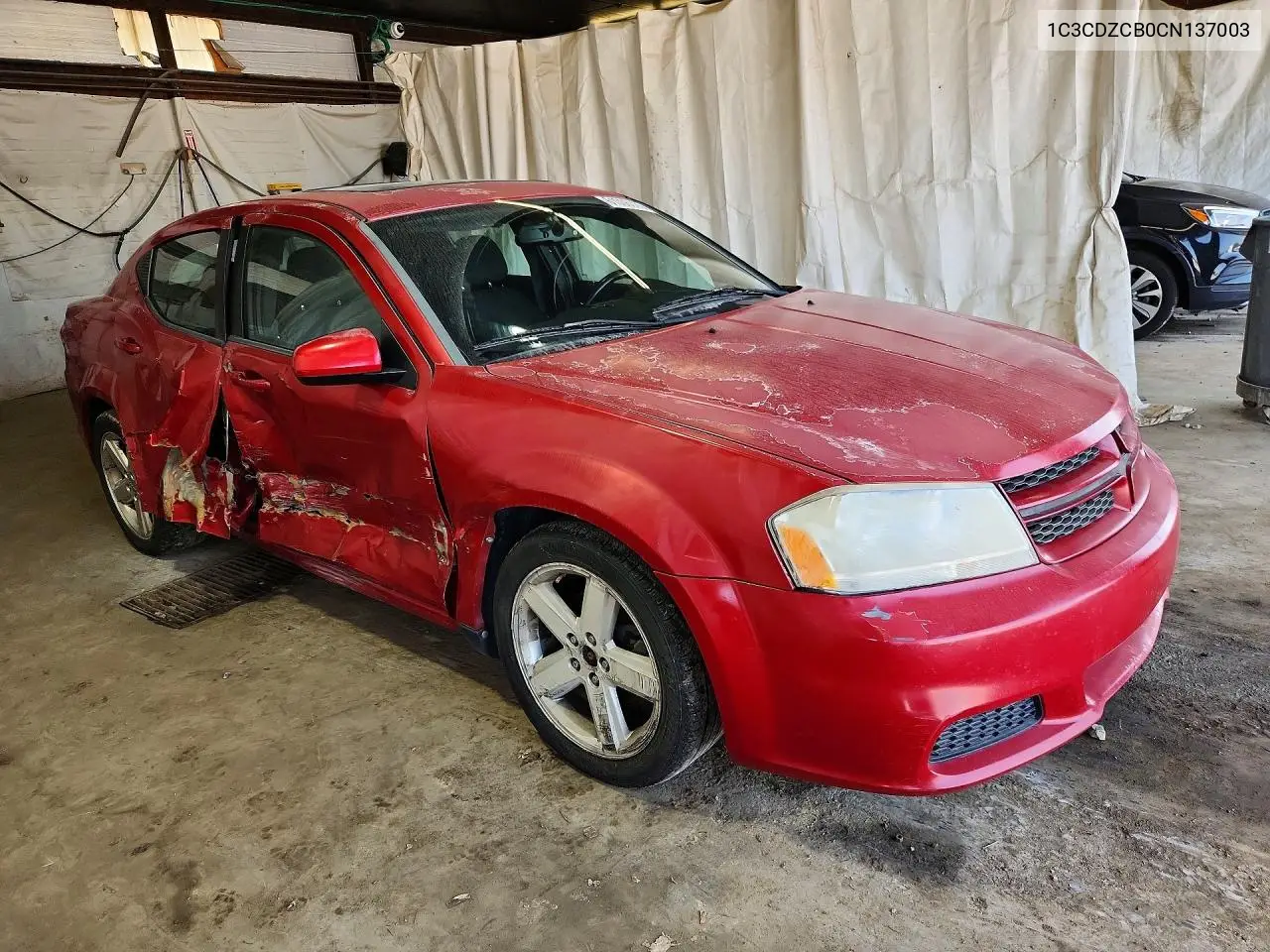 2012 Dodge Avenger Sxt VIN: 1C3CDZCB0CN137003 Lot: 61006026