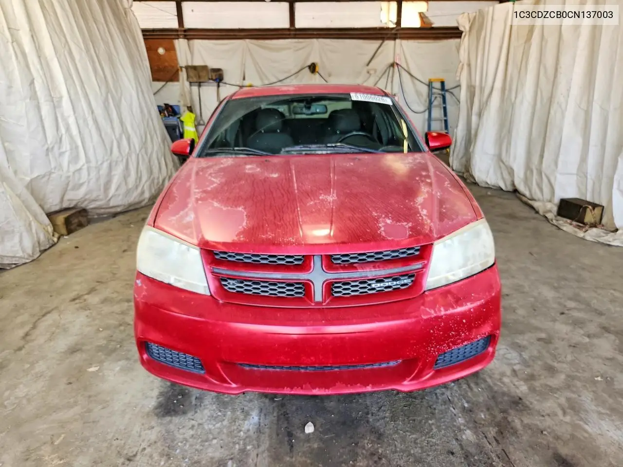 2012 Dodge Avenger Sxt VIN: 1C3CDZCB0CN137003 Lot: 61006026