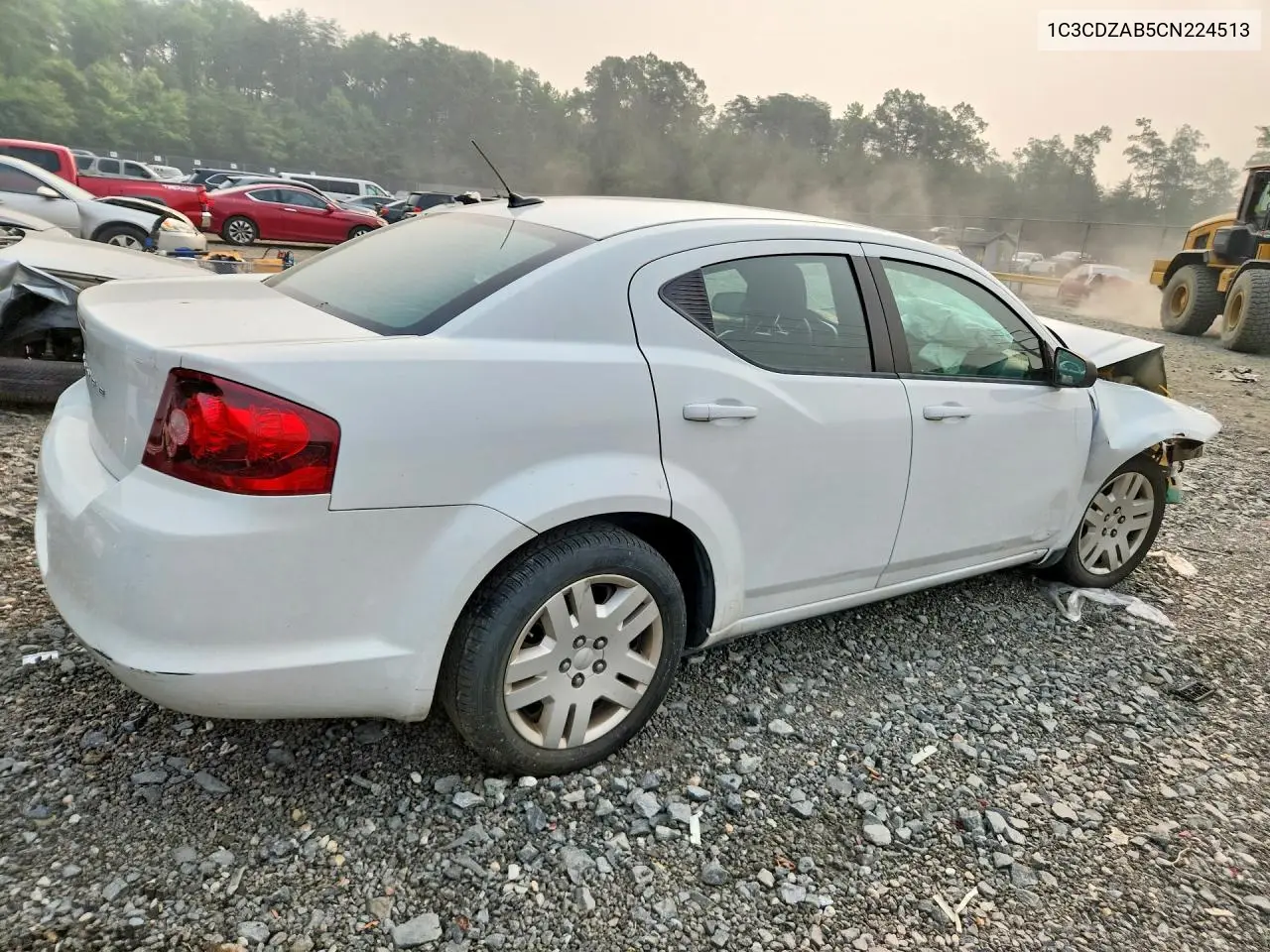 2012 Dodge Avenger Se VIN: 1C3CDZAB5CN224513 Lot: 61330616