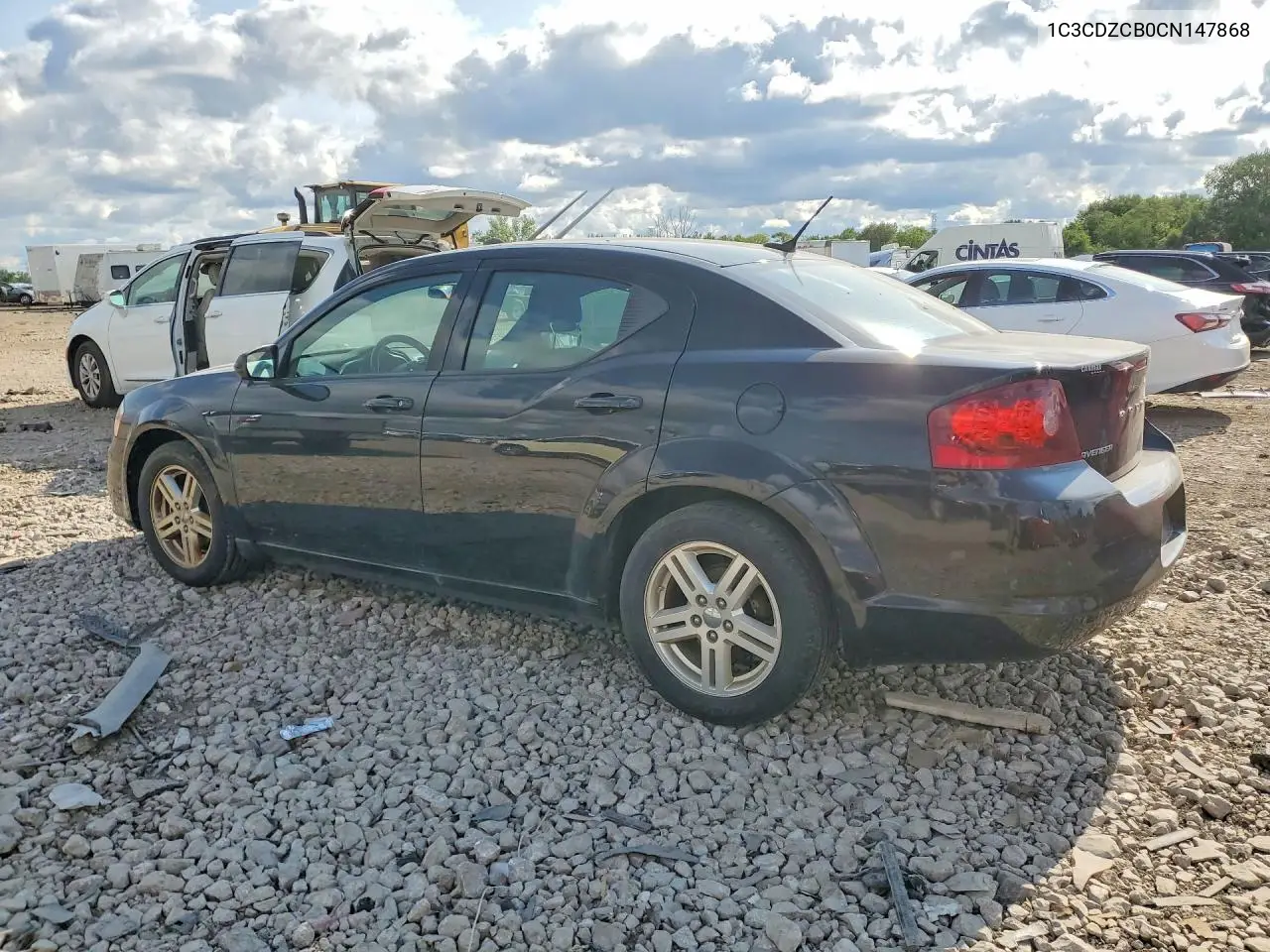 2012 Dodge Avenger Sxt VIN: 1C3CDZCB0CN147868 Lot: 61801096