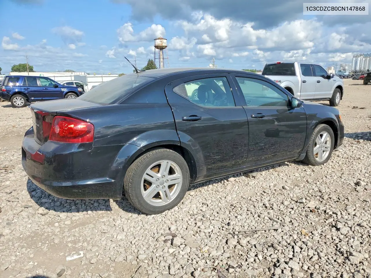 2012 Dodge Avenger Sxt VIN: 1C3CDZCB0CN147868 Lot: 61801096