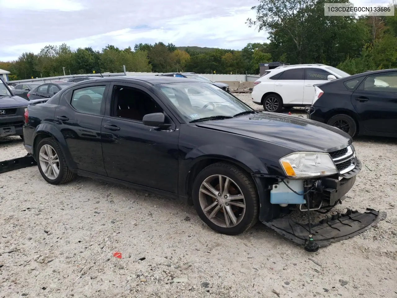 1C3CDZEG0CN133686 2012 Dodge Avenger Sxt