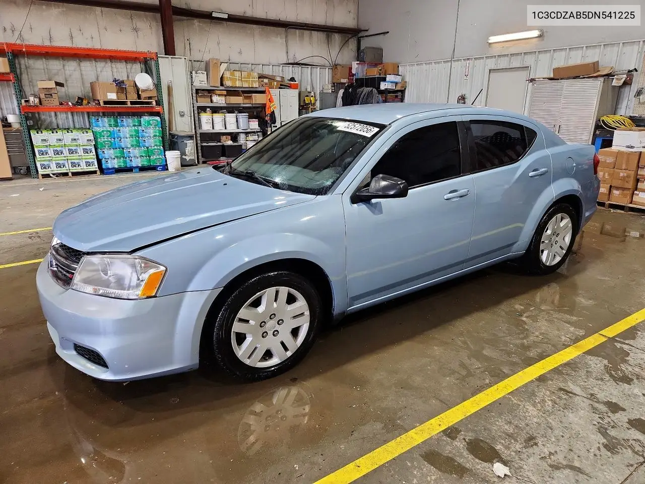 2013 Dodge Avenger Se VIN: 1C3CDZAB5DN541225 Lot: 52572056