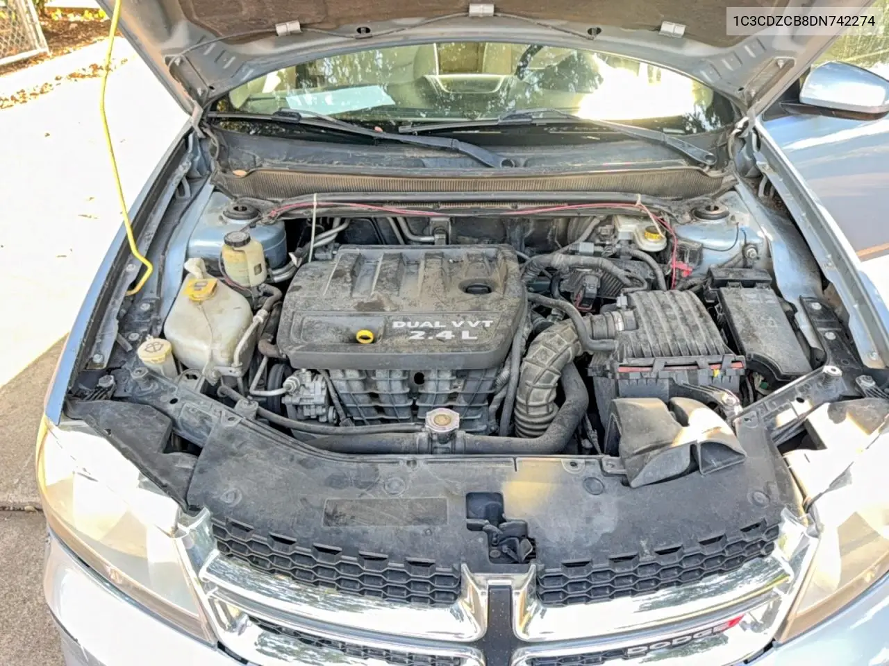 2013 Dodge Avenger Sxt VIN: 1C3CDZCB8DN742274 Lot: 55103366
